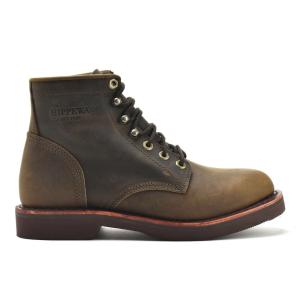 チペワ CHIPPEWA ワークブーツ メンズ ソフトトゥブーツ 6インチ レースアップ クラシック 2.0 ビブラムソール ブラウン CLASSIC 2.0 PECAN BROWN