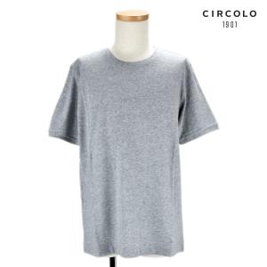 チルコロ 1901 Tシャツ トップス 半袖 GRMEL グレー メンズ CIRCOLO1901 CN1379 GRMEL｜cloudshoe