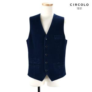 チルコロ 1901 CN1433 Gilet Indaco  /ジレ/メンズ/トップス/ベスト｜cloudshoe