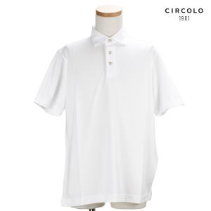 チルコロ 1901 ポロシャツ トップス 半袖 ホワイト 白 WHITE メンズ CIRCOLO1901 CN1813 OTTIT Polo Bianco Ottitco｜cloudshoe
