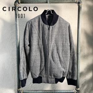 CIRCOLO1901 チルコロ1901 1204-330439 ブラウン 襟付き ウール