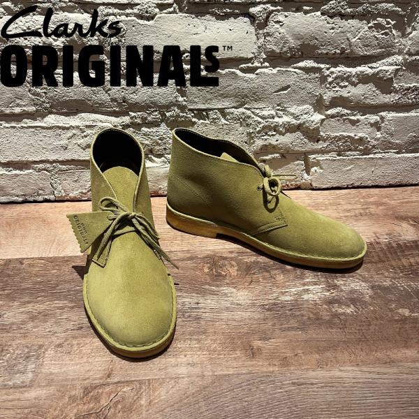 【並行輸入品】クラークス デザート ブーツ カーキ スエード メンズ 26144162 CLARKS...