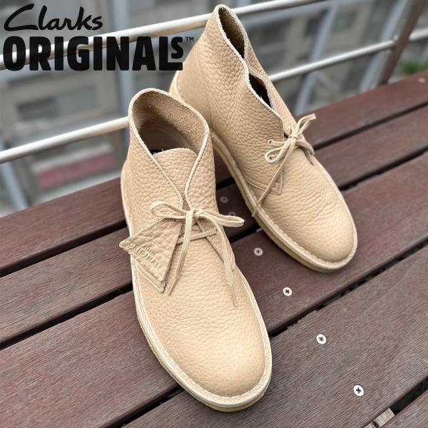 【並行輸入品】クラークス デザート ブーツ オフホワイト メンズ 26144809 CLARKS D...
