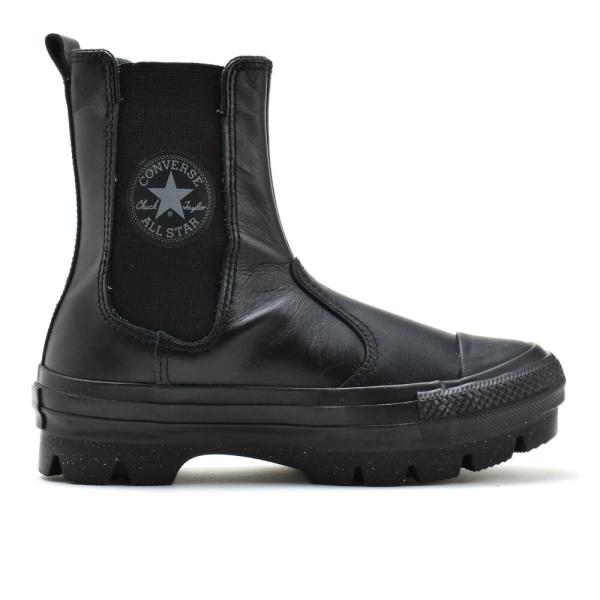 【SALE】コンバース レザーオールスター レディース SG チャンク SHIN-HI サイドゴア ...