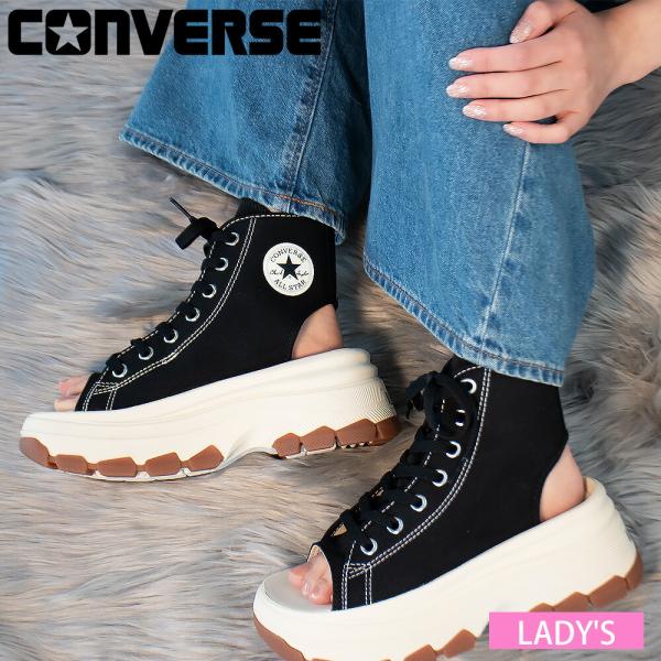 コンバース CONVERSE トレックウエーブ カットアウト サンダル レディース スニーカー ハイ...