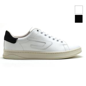 【SALE】ディーゼル スニーカー メンズ ローカット シューズ 靴 レザー ホワイト ブラックDIESEL S-ATHENE LOW｜cloudshoe