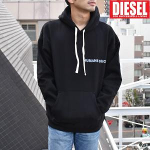 ディーゼル パーカー フーディー プルオーバー ブラック 黒 メンズ DIESEL S-UMMERIB-B4｜cloudshoe