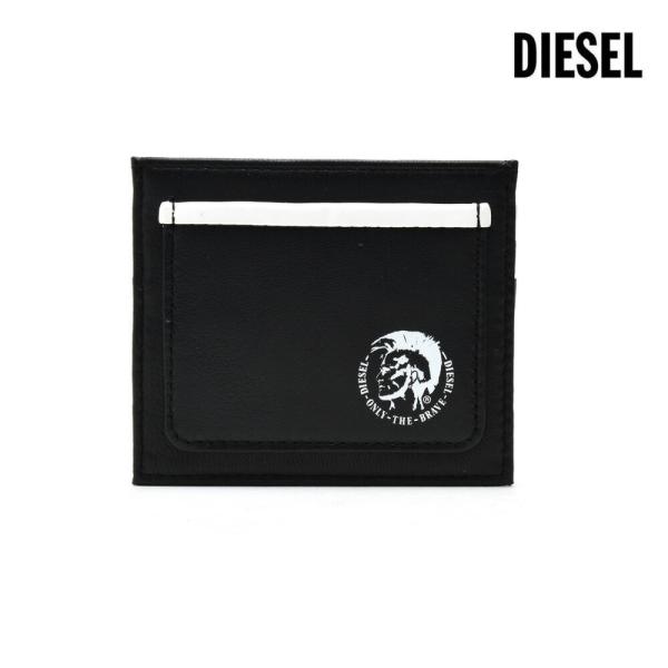 ディーゼル パス カード ケース ブラック メンズ DIESEL X05851/P1508 CARD...