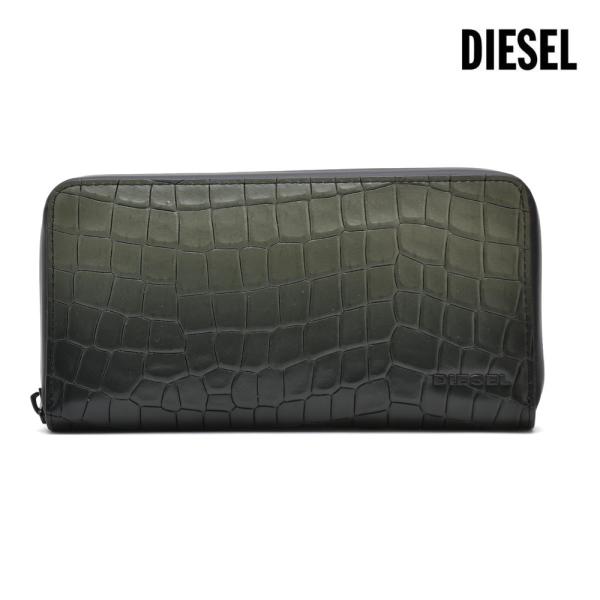【並行輸入品】ディーゼル X05974 PR958 H3562 24 ZIP WALLET AGOR...