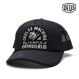 デウスエクスマキナ DMP77636B Cap black キャップ 帽子 メンズ｜cloudshoe
