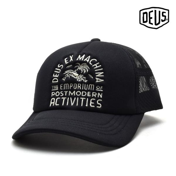 【並行輸入品】デウスエクスマキナ DMP77636C Cap black キャップ 帽子 メンズ