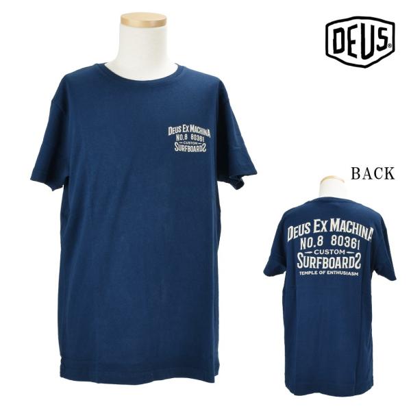 【並行輸入品】デウスエクスマキナ DMS61193C T-shiet navy Tシャツ メンズ ト...