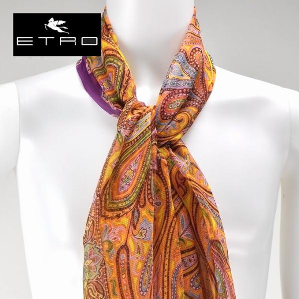【並行輸入品】エトロ リネンスカーフ レディース メンズ 男女兼用 ストール ギフト