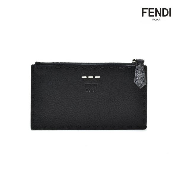 【並行輸入品】フェンディ 7M0227 O7N GXN BLACK セレリア カードケース  カード...