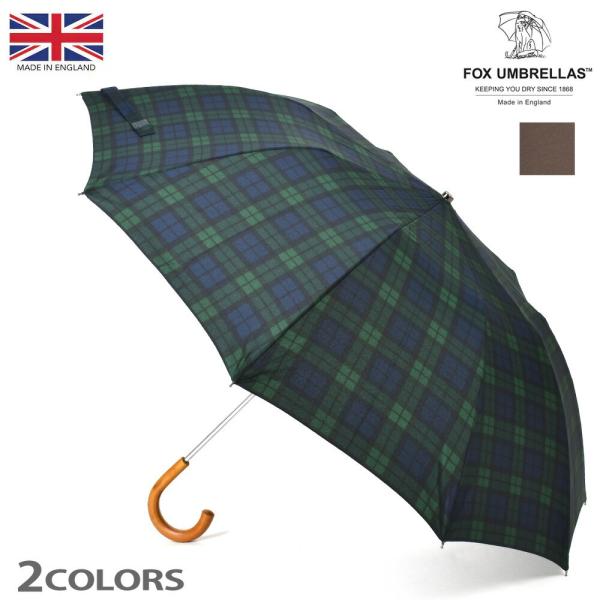 【並行輸入品】フォックスアンブレラズ 折りたたみ傘 雨傘 タータンチェック ブラウン TEL3 メン...