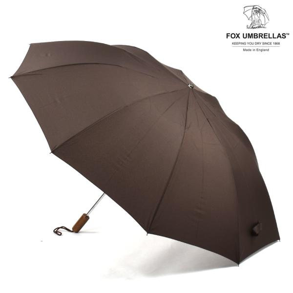 【並行輸入品】フォックスアンブレラズ TEL2 697 傘 折りたたみ傘 ブラウンハンドル ブラウン...