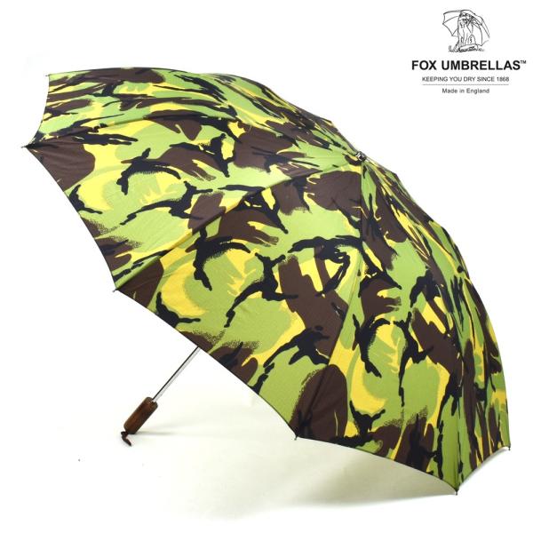 【並行輸入品】フォックスアンブレラズ 傘 折りたたみ傘 TEL2 CAMOUFLAGE  ブラウンハ...