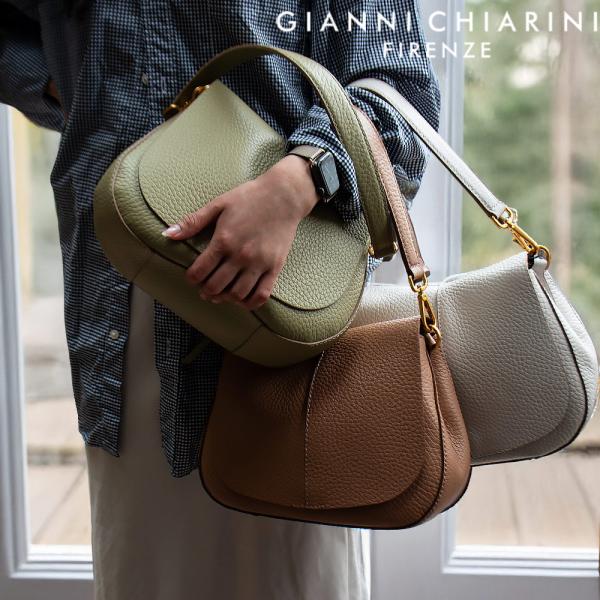 【並行輸入品】ジャンニキアリーニ GIANNI CHIARINI ヘレナラウンド レディース ハンド...