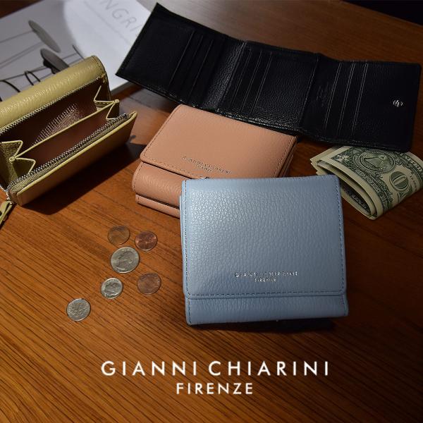 【並行輸入品】ジャンニキアリーニ GIANNI CHIARINI 三つ折り財布 レディース コンパク...