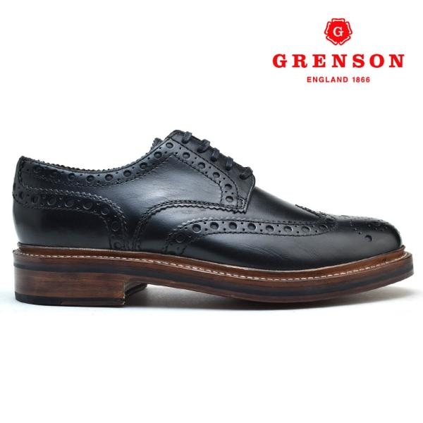 グレンソン アーチー オックスフォード シューズ 英国製 革靴 紳士靴 ARCHIE 110004 ...