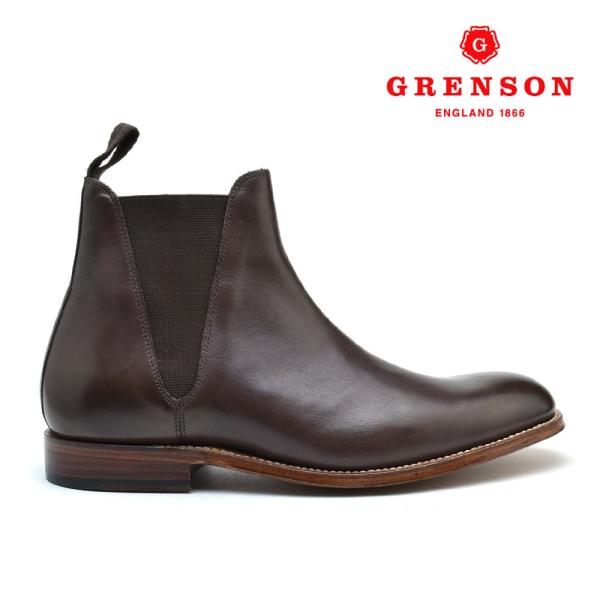 【並行輸入品】グレンソン ノーラン バーントパイン カーフ GRENSON NOLAN 110704...