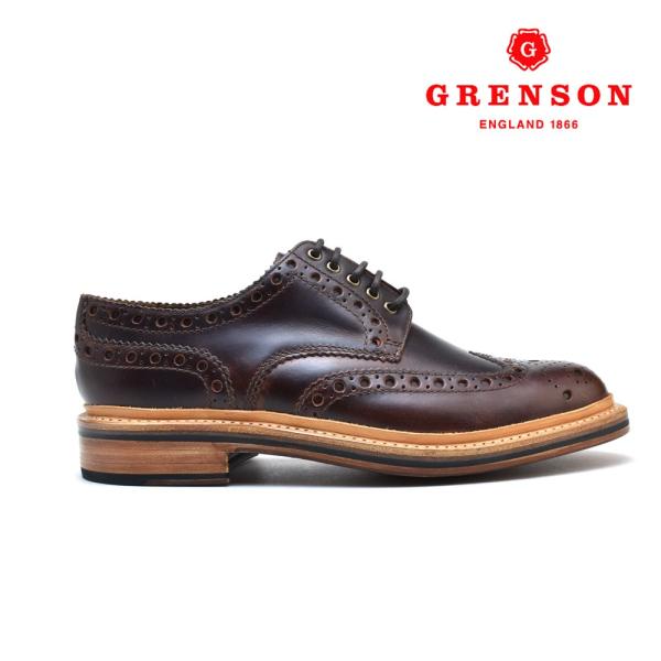 【並行輸入品】グレンソン アーチー チェスナット プルアップ GRENSON ARCHIE 1107...