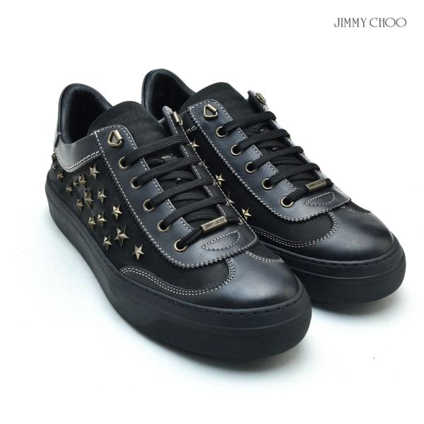 Jimmy Choo Jimmy Choo BLACKANTIQUE BRASS SHOES スニーカー