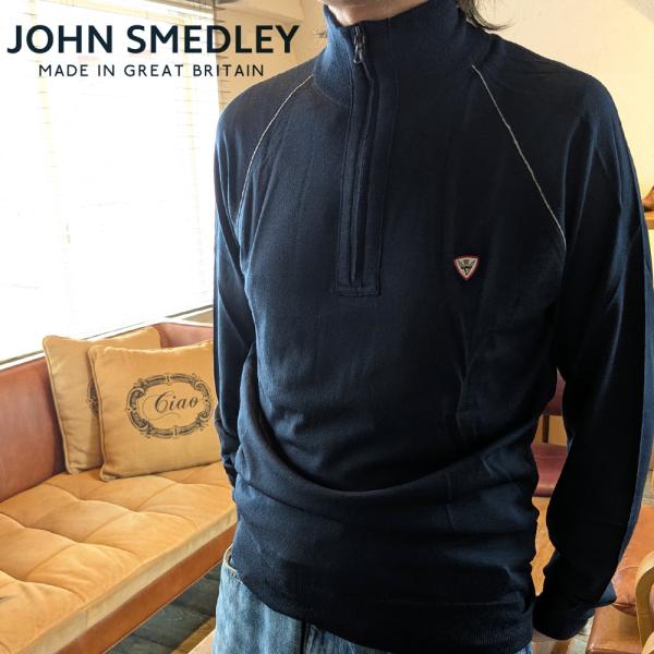 【並行輸入品】ジョンスメドレー トップス プルオーバー ウール PORTER MID SILVER ...