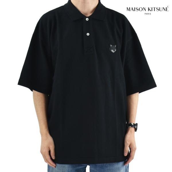 【並行輸入品】メゾンキツネ MAISON KITSUNE ポロシャツ メンズ ボールド フォックスヘ...