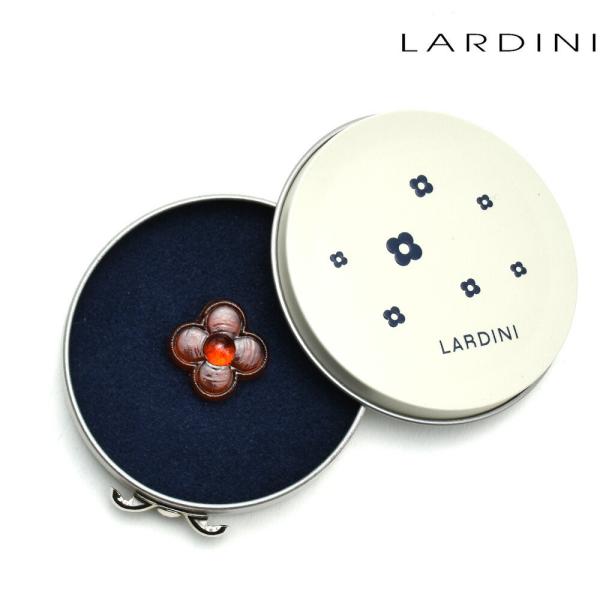 【並行輸入品】ラルディーニ ブートニエール ボタン ガラス製 アクセサリー ブラウン メンズ LAR...