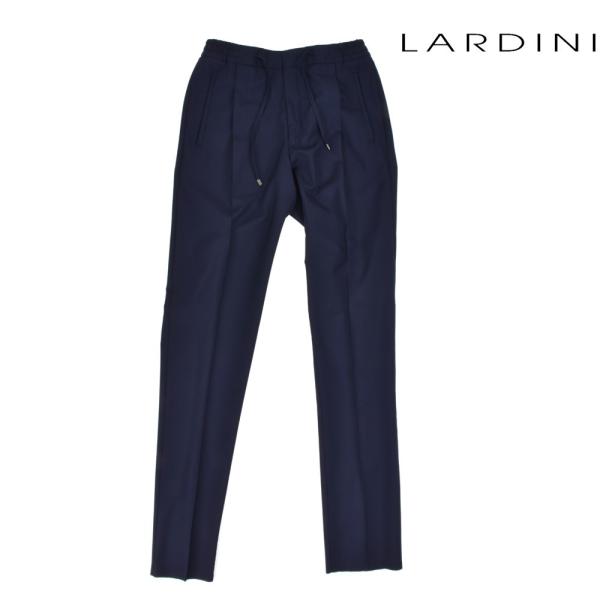 【SALE】【並行輸入品】ラルディーニ ストレート パンツ ウール ネイビー メンズLARDINI ...