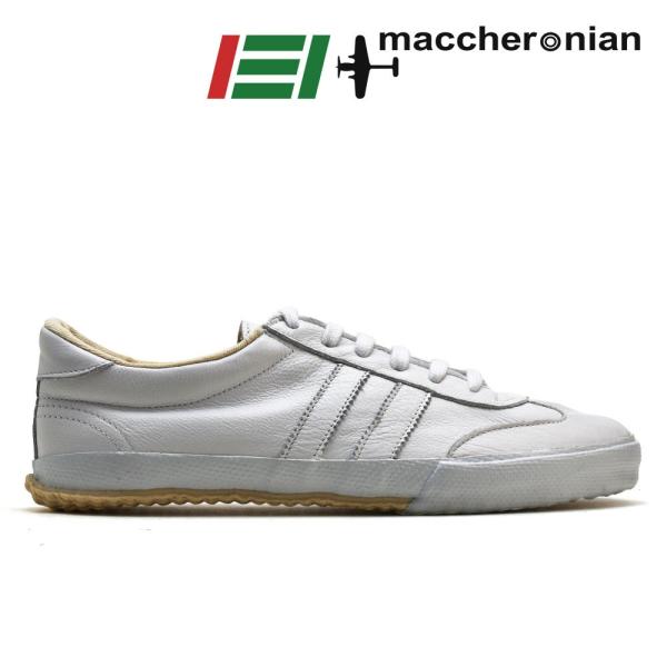【並行輸入品】マカロニアン 2039L BIO スニーカー メンズ ホワイト