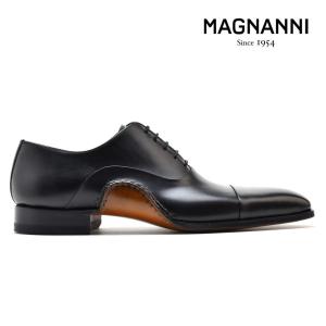 マグナーニ 革靴 オパンカ製法 ドレスシューズ ビジネスシューズ 紳士靴 レースアップ オックスフォード ブラック 黒 22109 メンズ MAGNANNI