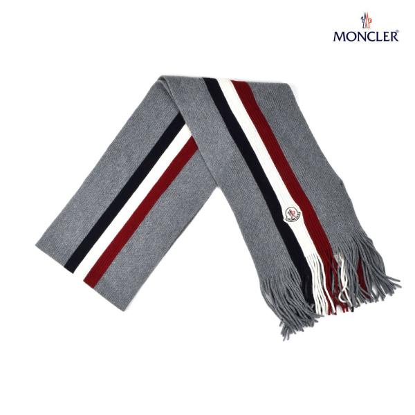 【並行輸入品】モンクレール 00026.00 02292 930 SCARF GREY マフラー ス...