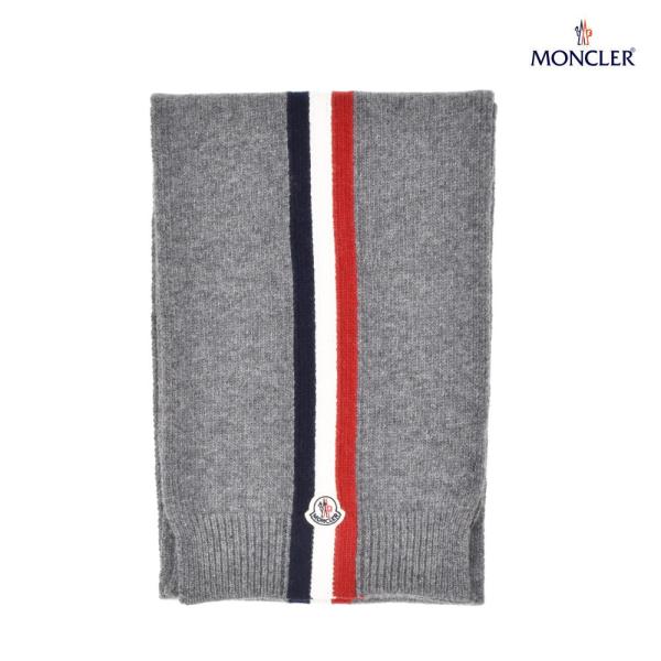 【並行輸入品】モンクレール 00028.05 04S08 987 ウール マフラー スカーフ グレー...