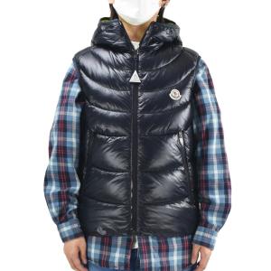 モンクレール MONCLER ダウンベスト メンズ ジレ ダウンジャケット ダウンジレ ナイロンジャケット ネイビー DEMY GILET