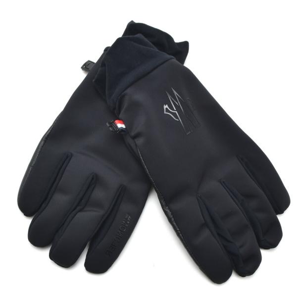 【並行輸入品】モンクレール 手袋 メンズ ナイロングローブ スキー グルノーブル ブラック 黒 GL...