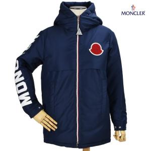 モンクレール ダウンジャケット レディース アイロン コート フード付き ネイビー 紺 MONCLER AIRON｜cloudshoe