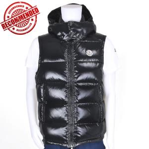 モンクレール 43393 05 68950 999 GILET Black メンズ ダウン ジレ ベスト アウター｜cloudshoe