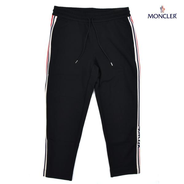【並行輸入品】モンクレール パンツ トレーナー スウェット イージー ブラック メンズ