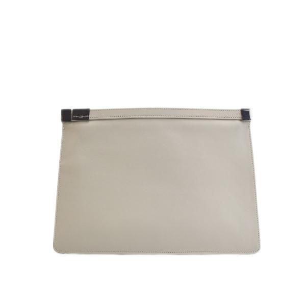 【並行輸入品】メゾンマルジェラ クラッチバッグ ポーチ ホワイト 男女兼用 メンズ レディース Ma...