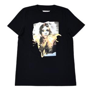 メゾンマルジェラ プリントTシャツ トップス 半袖 ブラック レディース Maison Margiela