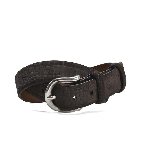 【並行輸入品】ミノロンゾーニ belt ベルト MRF161C001 BLACK BROWN メンズ...
