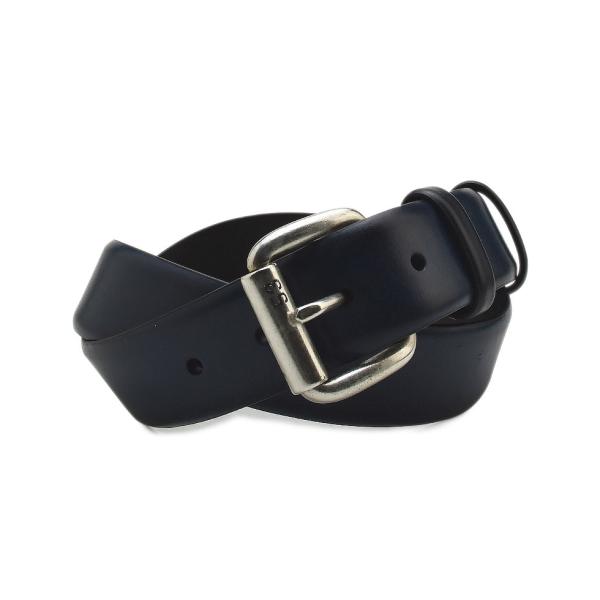 【並行輸入品】ミノロンゾーニ ベルト H.35 MRS1611C33 C30 BLUE メンズ レザ...