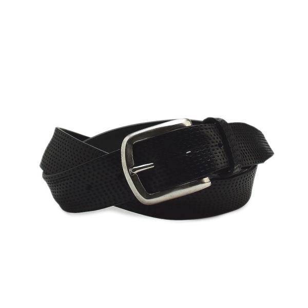 【並行輸入品】ミノロンゾーニ ベルト H.35 MRS161C022 C99 NERO メンズ レザ...