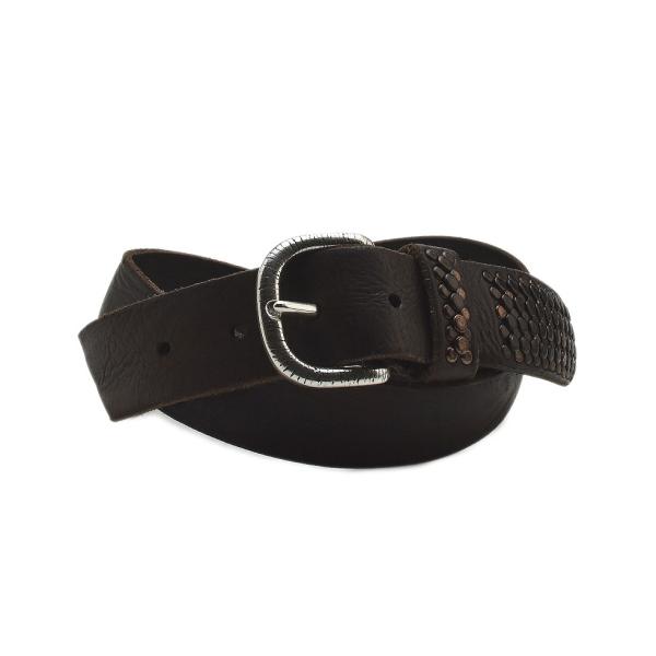 【並行輸入品】ミノロンゾーニ ベルト H.35 MRS165C028 C60 TESTA DI MO...