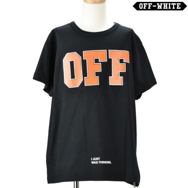 【並行輸入品】オフホワイト OMAA002F17185044 1019 OFFプリント Tシャツ ク...