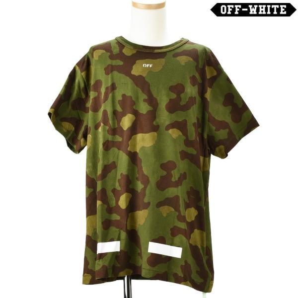 【並行輸入品】オフホワイト OMAA002F17600007 9901 Camouflage Tee...