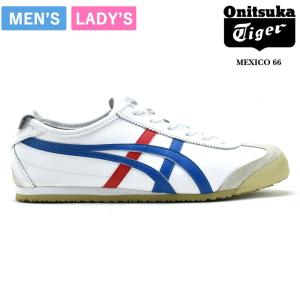 オニツカタイガー スニーカー ランニングシューズ メキシコ66 ホワイト 白 ブルー メンズ レディース Onitsuka Tiger｜cloudshoe