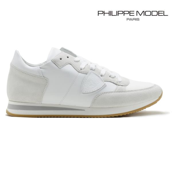 【並行輸入品】フィリップモデル パリ スニーカー ランニングシューズ トロペ ホワイト 白 メンズ